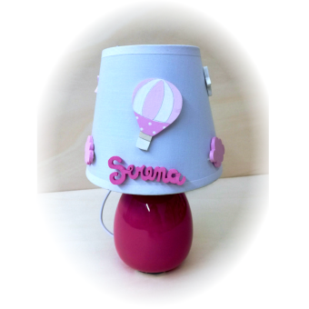 Lampada Abat Jour Fucsia