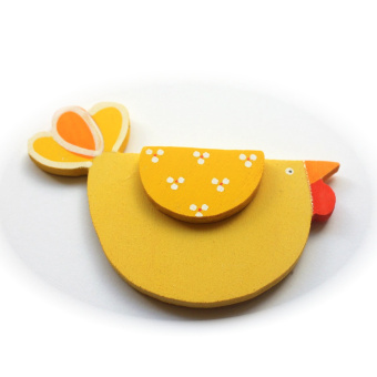 Gallina bomboniera con magnete