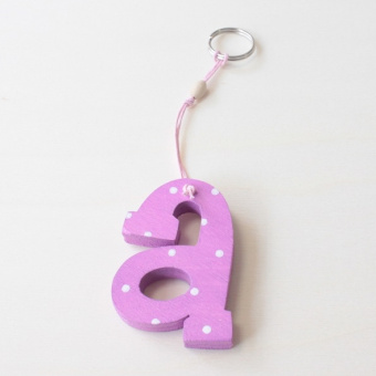 Portachiavi Lettera Singola