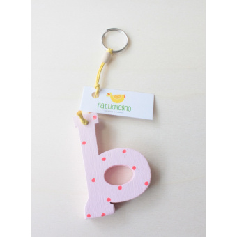 Portachiavi Lettera Singola