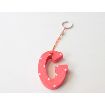 Portachiavi Lettera Singola