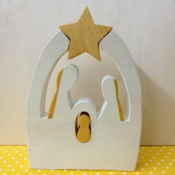 Presepe sacra famiglia