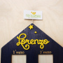 Cornice 12 mesi bimbo con stelline